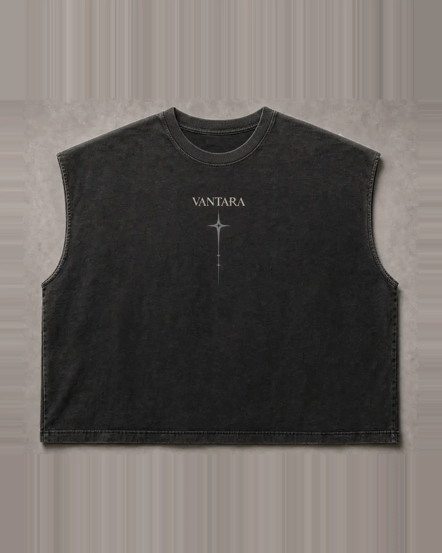 Void Sigil sleeveless pump cover — front